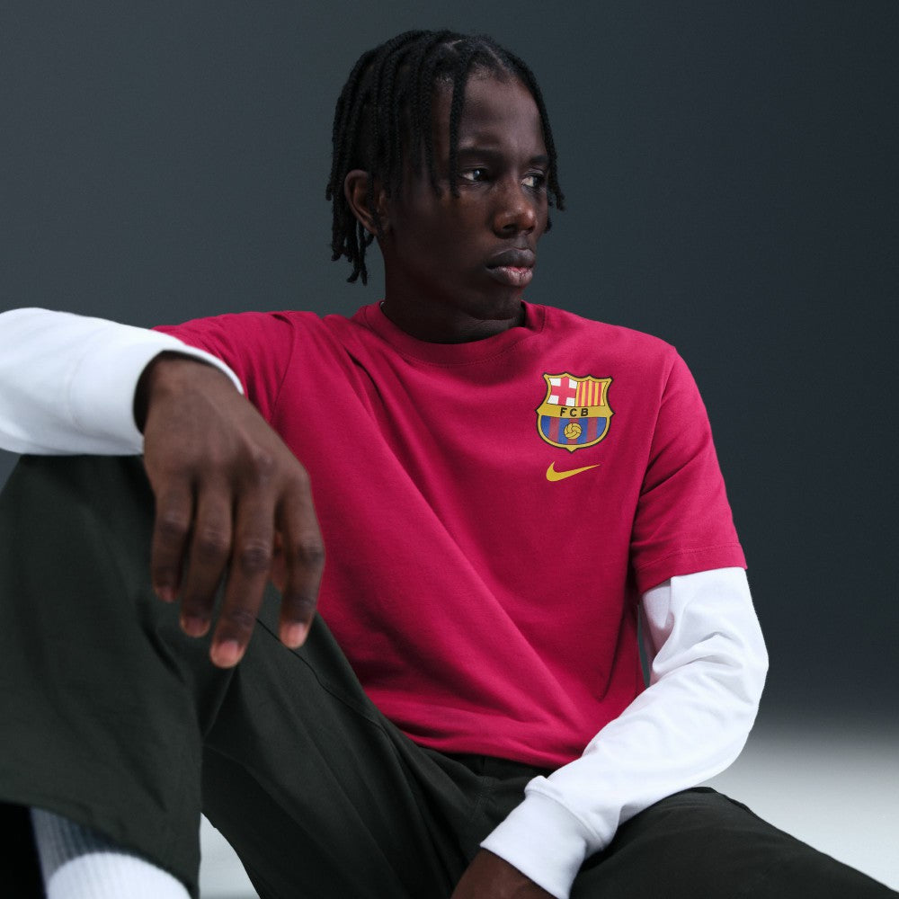 Barcelona Crest T-Shirt Red