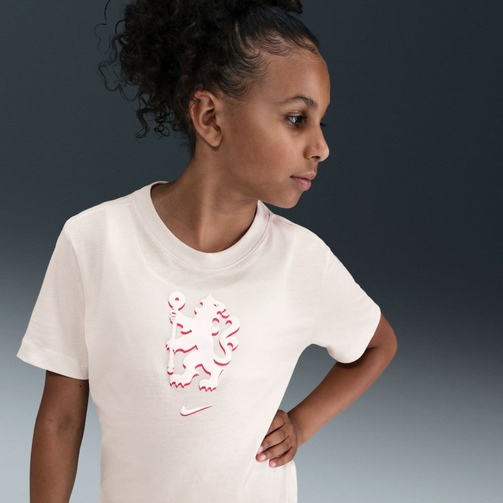 Chelsea Youth Lion T-Shirt Cream