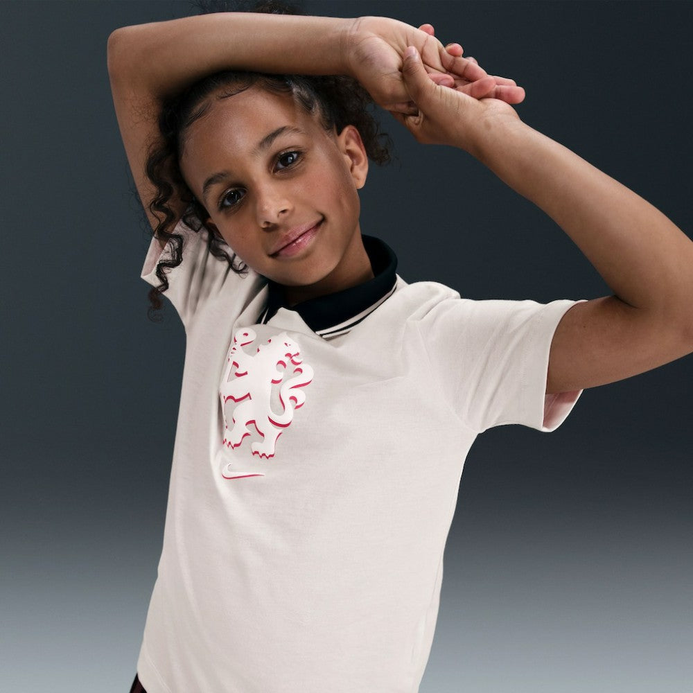 Chelsea Youth Lion T-Shirt Cream