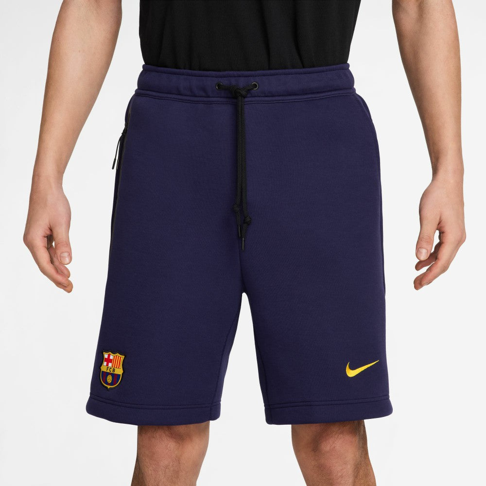 Barcelona Tech Fleece Shorts Purple shop
