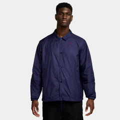 Barcelona Club Coaches Full-Snap Jacket Navy sale