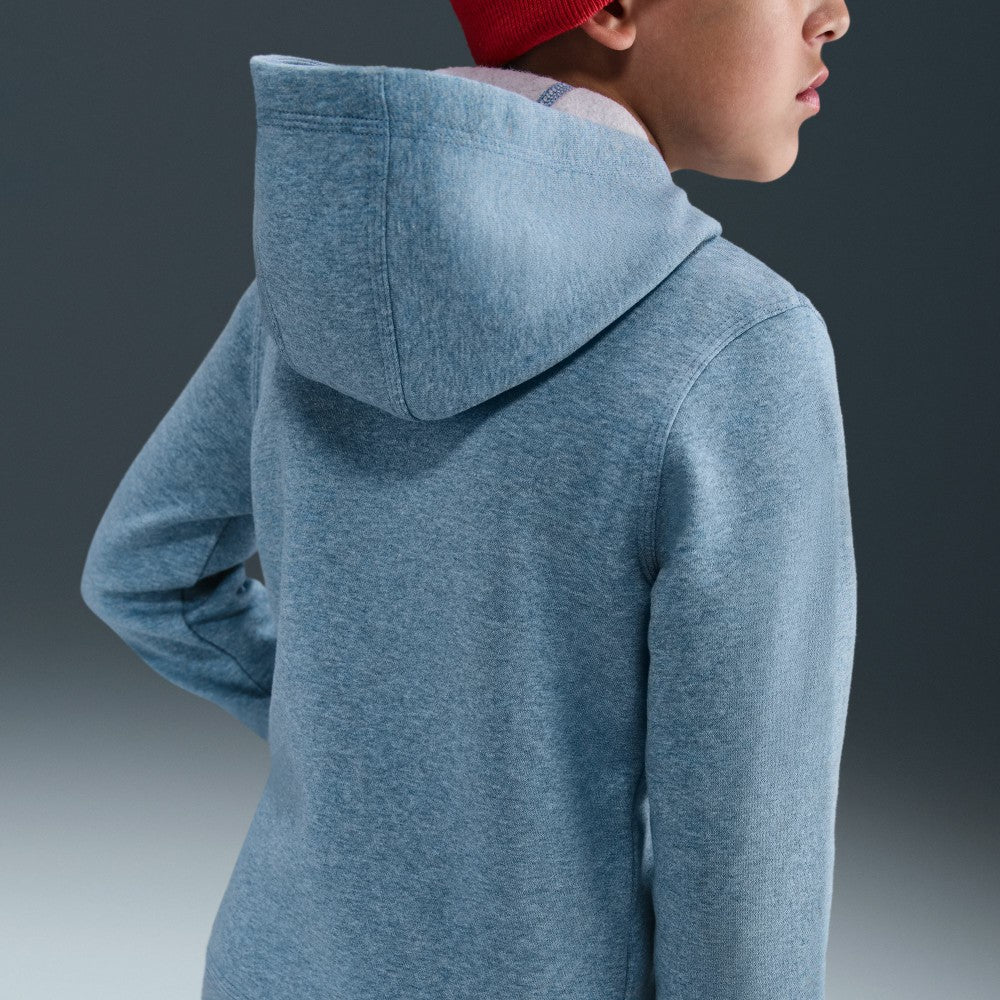 Paris Saint-Germain Youth Club Full-Zip Hoodie Heather Blue