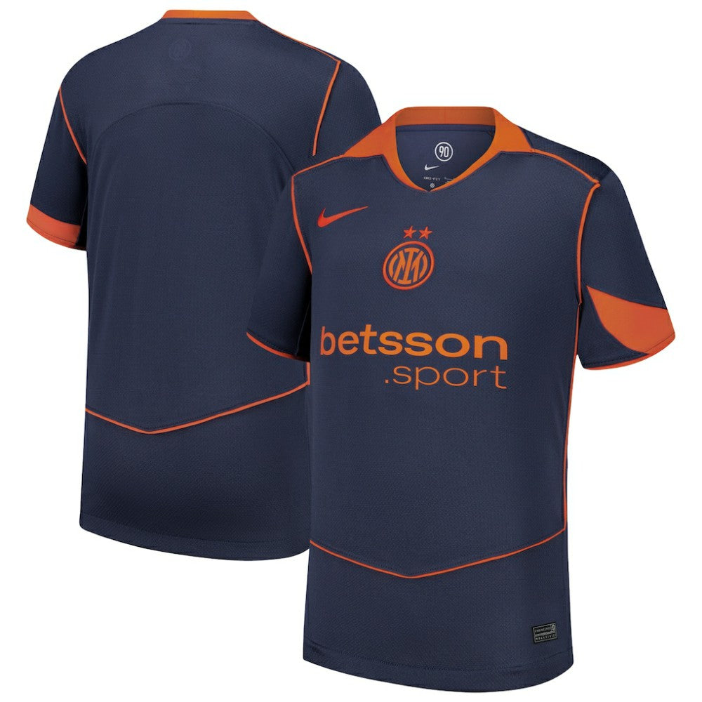 Inter Milan Youth 2025/26 Third Replica Jersey Blue