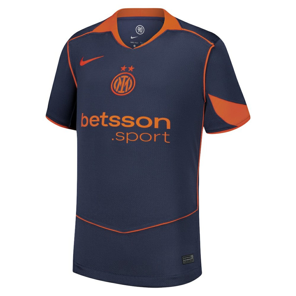 Inter Milan Youth 2025/26 Third Replica Jersey Blue