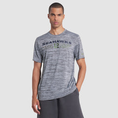 Seattle Seahawks 2025 Rivalries Collection Sideline Velocity Dri-FIT T-Shirt Wolf Gray