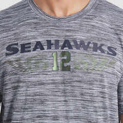 Seattle Seahawks 2025 Rivalries Collection Sideline Velocity Dri-FIT T-Shirt Wolf Gray