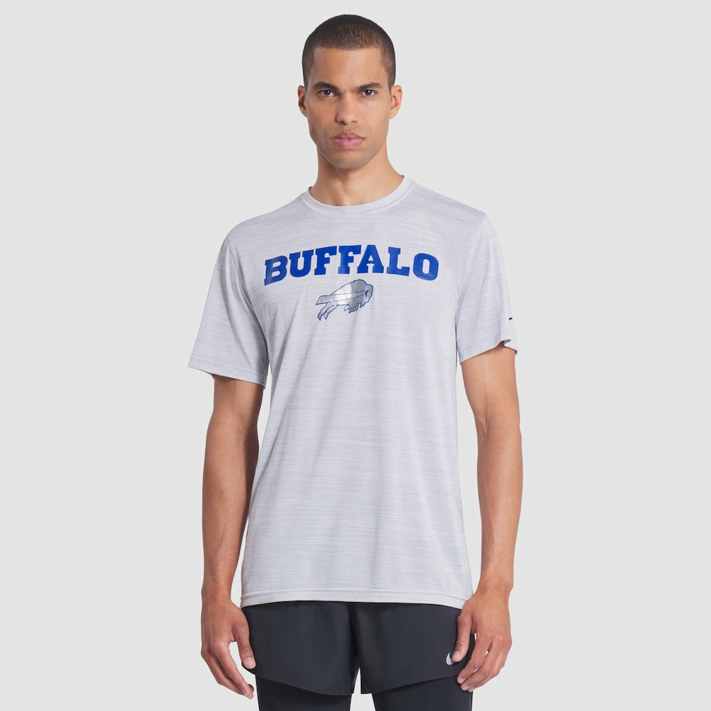 Buffalo Bills 2025 Rivalries Collection Sideline Velocity Dri-FIT T-Shirt White