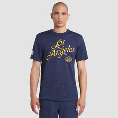 Los Angeles Rams 2025 Rivalries Collection Sideline Velocity Dri-FIT T-Shirt Midnight Blue