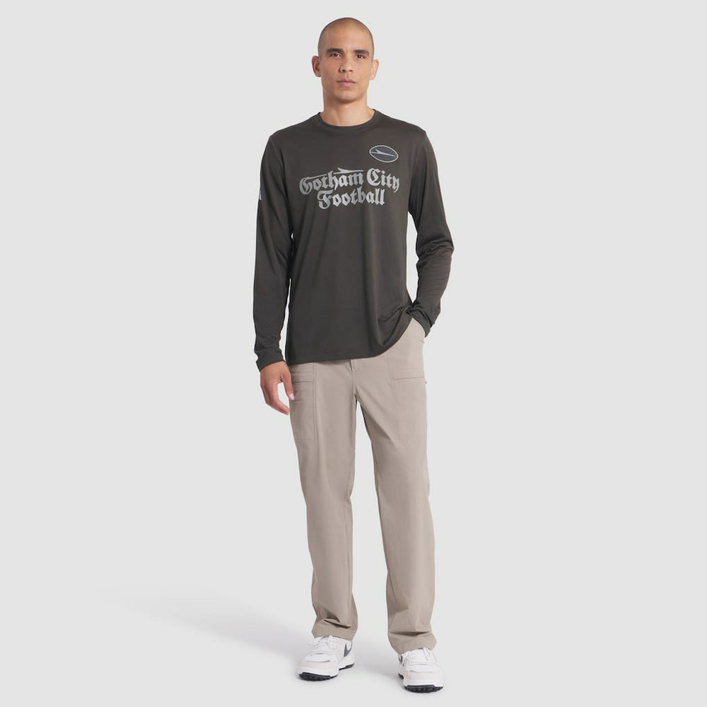 New York Jets 2025 Rivalries Collection Sideline Legend Dri-FIT Long Sleeve T-Shirt Gotham Green