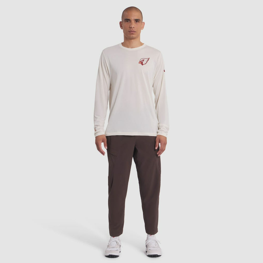 Arizona Cardinals 2025 Rivalries Collection Sideline Legend Dri-FIT Long Sleeve T-Shirt Natural