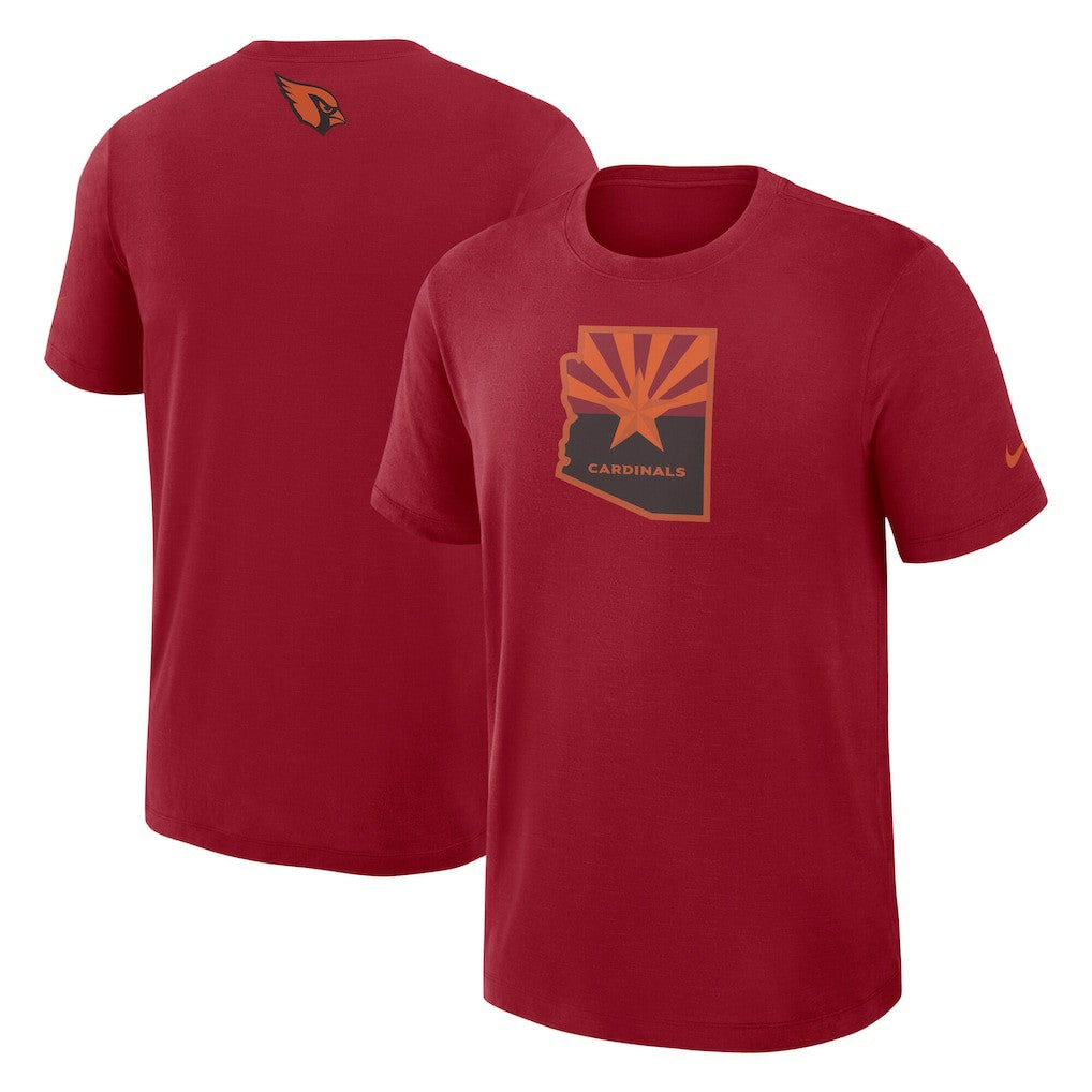 Arizona Cardinals 2025 Rivalries Collection Slub Dri-FIT T-Shirt Red