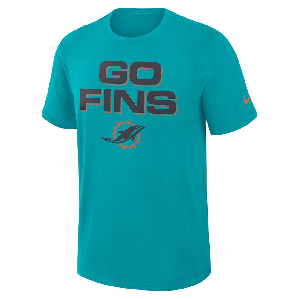Miami Dolphins 2025 Rivalries Collection Slub Dri-FIT T-Shirt Turbo Green