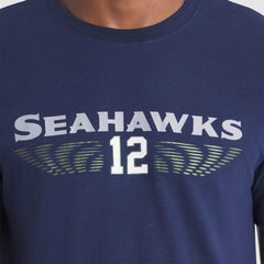 Seattle Seahawks 2025 Rivalries Collection Slub Dri-FIT T-Shirt College Navy