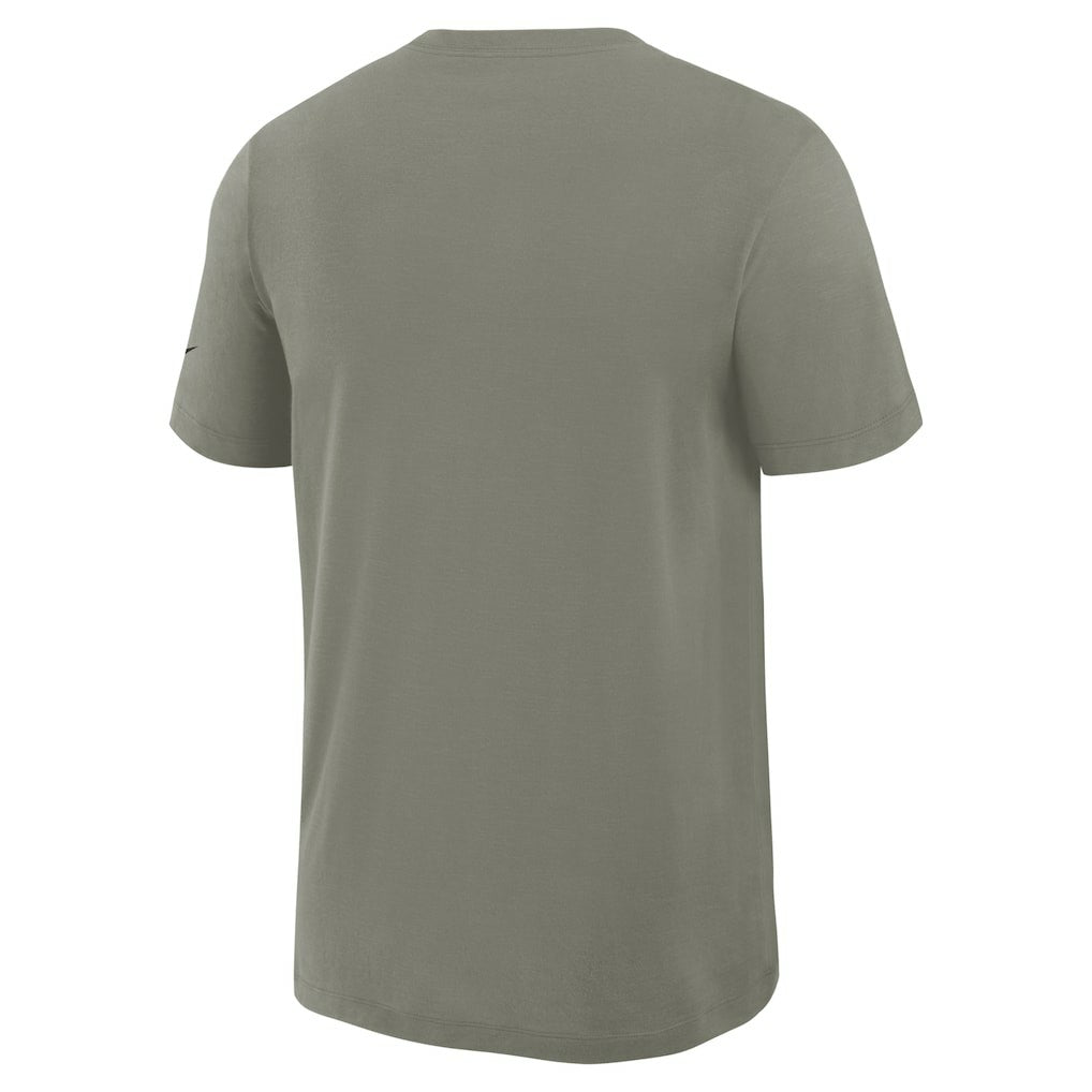 New York Jets 2025 Rivalries Collection Slub Dri-FIT T-Shirt Dark Stucco