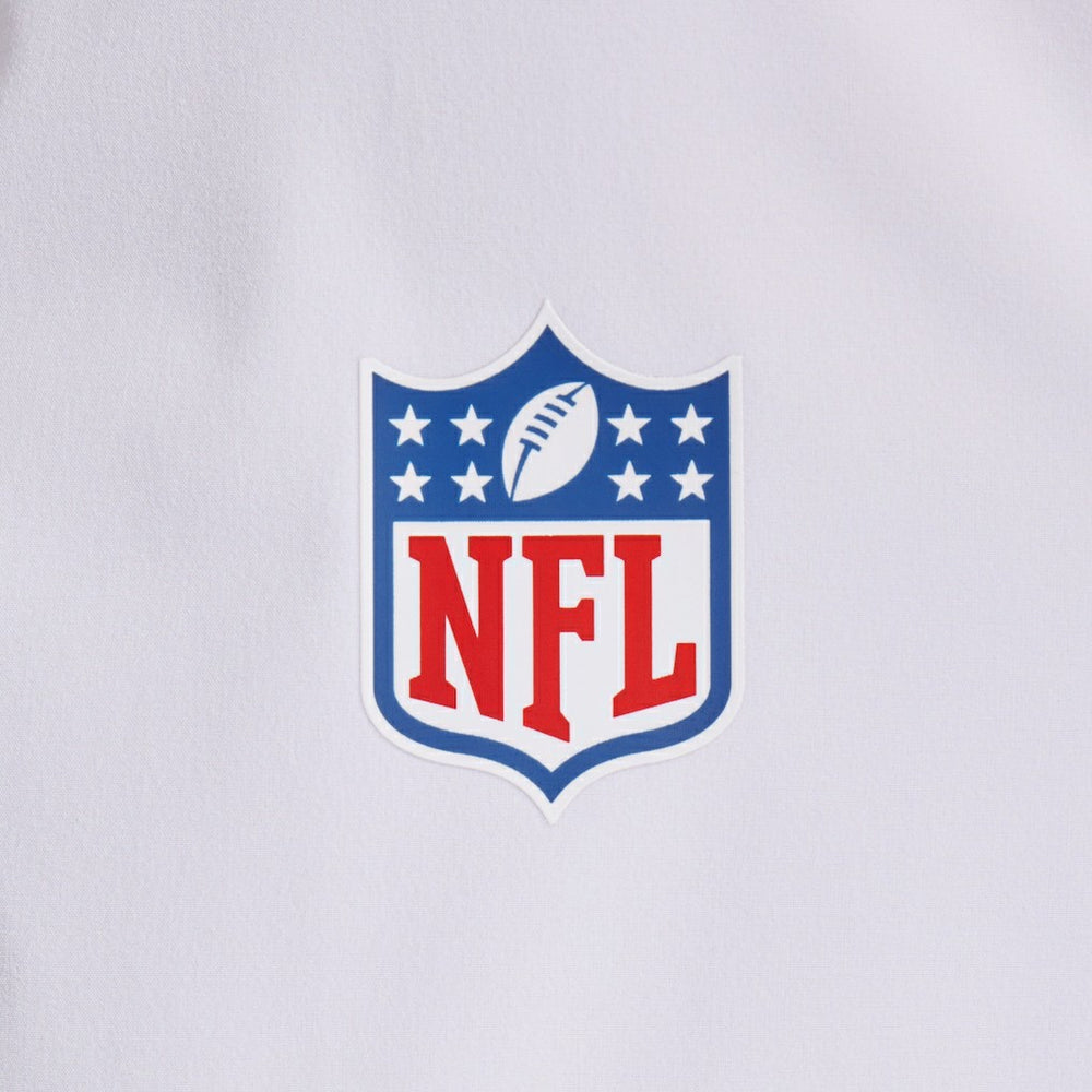 Buffalo Bills 2025 Rivalries Collection Sideline Anorak Half-Zip Hoodie Jacket White