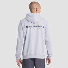 Seattle Seahawks 2025 Rivalries Collection Standard Issue Sideline Dri-FIT Hoodie Wolf Gray