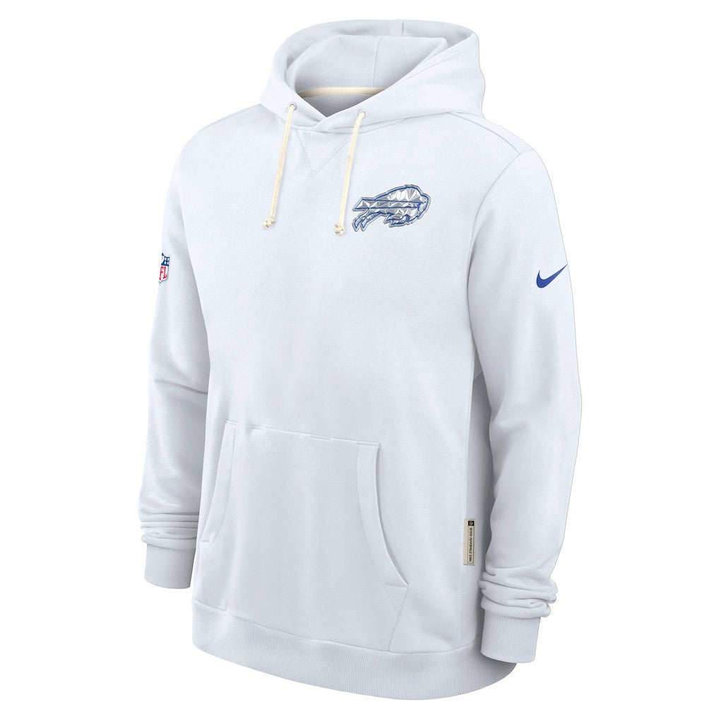 Buffalo Bills 2025 Rivalries Collection Standard Issue Sideline Dri-FIT Hoodie White