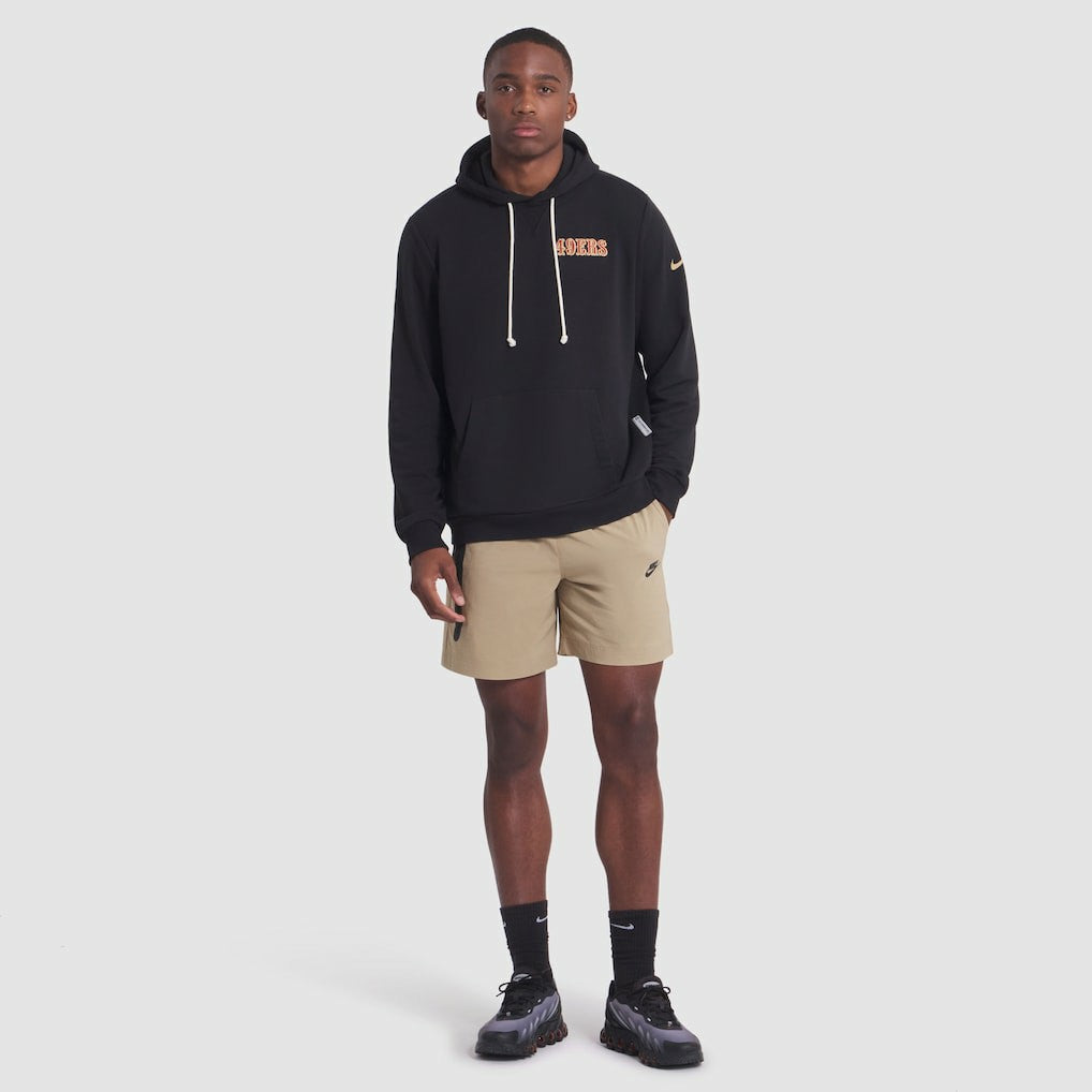 San Francisco 49ers 2025 Rivalries Collection Standard Issue Sideline Dri-FIT Hoodie Black