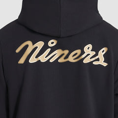 San Francisco 49ers 2025 Rivalries Collection Standard Issue Sideline Dri-FIT Hoodie Black