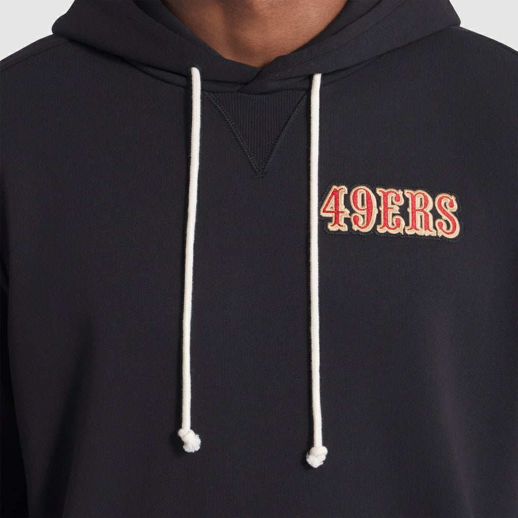 San Francisco 49ers 2025 Rivalries Collection Standard Issue Sideline Dri-FIT Hoodie Black