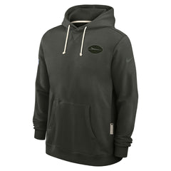 New York Jets 2025 Rivalries Collection Standard Issue Sideline Dri-FIT Hoodie Gotham Green