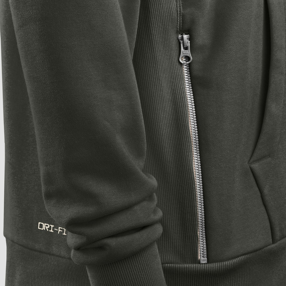 New York Jets 2025 Rivalries Collection Standard Issue Sideline Dri-FIT Hoodie Gotham Green