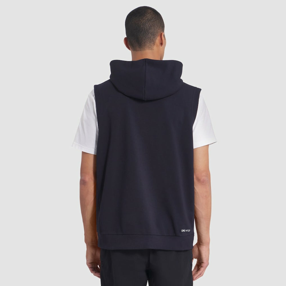 Los Angeles Rams 2025 Rivalries Collection Standard Issue Sideline Dri-FIT Sleeveless Hoodie Midnight Blue