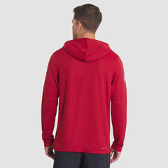 Arizona Cardinals 2025 Rivalries Collection Sideline Dri-FIT Long Sleeve Hoodie T-Shirt Red