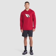 Arizona Cardinals 2025 Rivalries Collection Sideline Dri-FIT Long Sleeve Hoodie T-Shirt Red