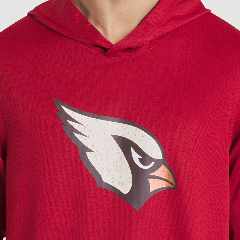 Arizona Cardinals 2025 Rivalries Collection Sideline Dri-FIT Long Sleeve Hoodie T-Shirt Red