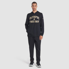 San Francisco 49ers 2025 Rivalries Collection Sideline Dri-FIT Long Sleeve Hoodie T-Shirt Black