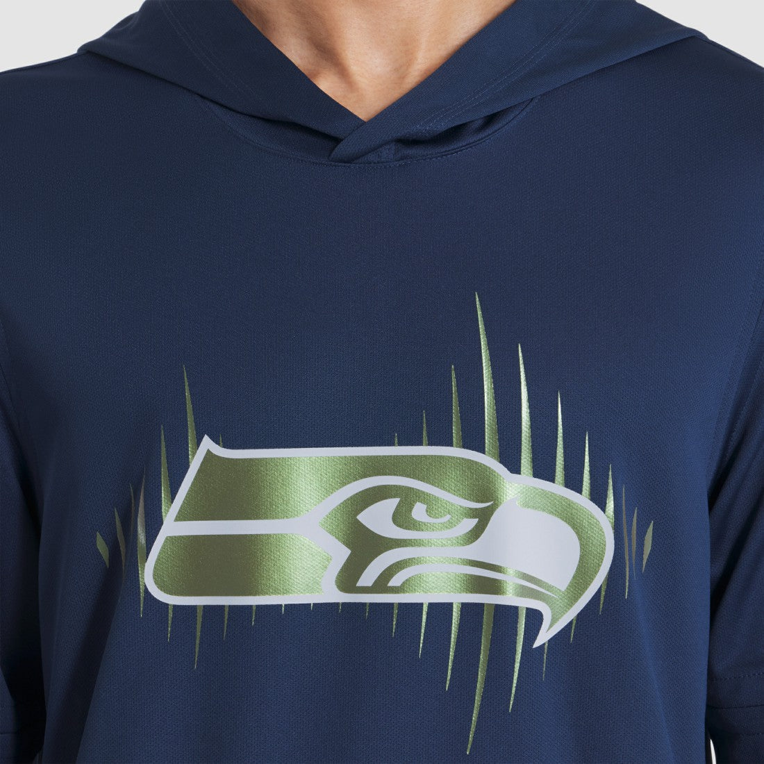 Seattle Seahawks 2025 Rivalries Collection Sideline Dri-FIT Long Sleeve Hoodie T-Shirt College Navy
