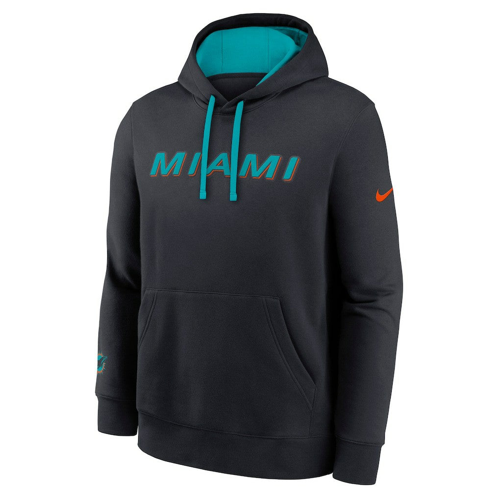 Miami Dolphins 2025 Rivalries Collection Club Hoodie Pitch Blue