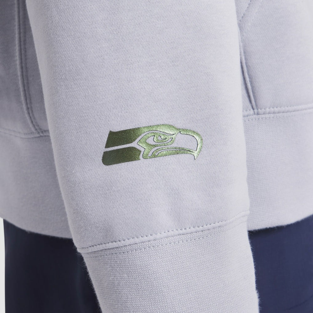 Seattle Seahawks 2025 Rivalries Collection Club Hoodie Wolf Gray
