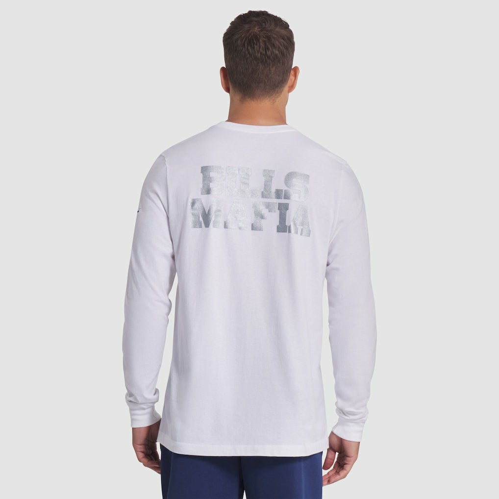 Buffalo Bills 2025 Rivalries Collection Essential Long Sleeve T-Shirt White
