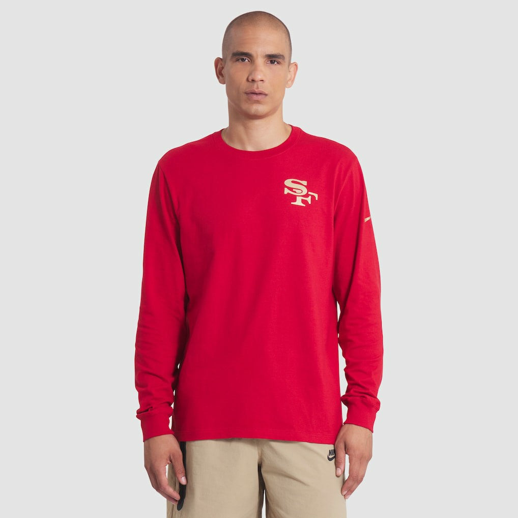 San Francisco 49ers 2025 Rivalries Collection Essential Long Sleeve T-Shirt Scarlet