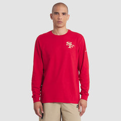 San Francisco 49ers 2025 Rivalries Collection Essential Long Sleeve T-Shirt Scarlet