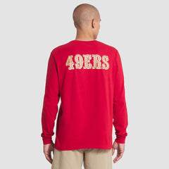 San Francisco 49ers 2025 Rivalries Collection Essential Long Sleeve T-Shirt Scarlet