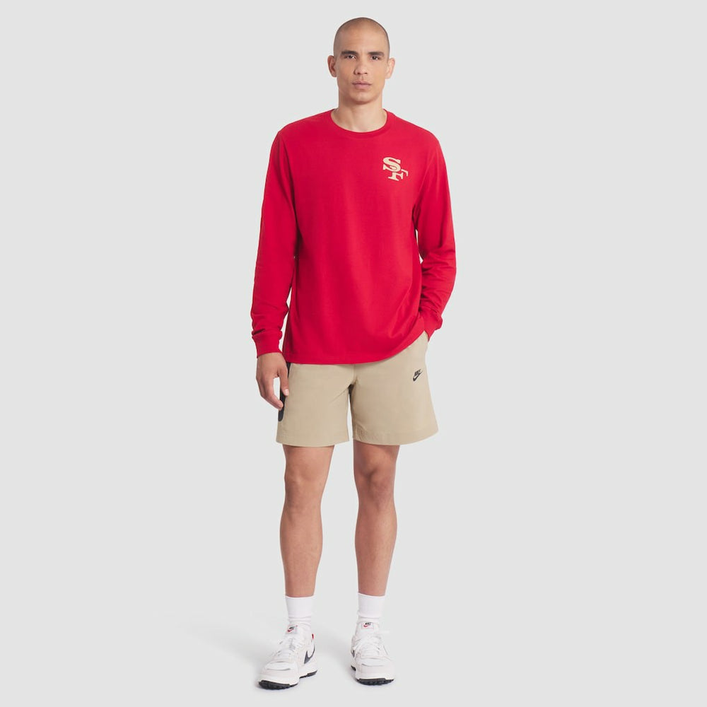 San Francisco 49ers 2025 Rivalries Collection Essential Long Sleeve T-Shirt Scarlet