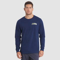 Seattle Seahawks 2025 Rivalries Collection Essential Long Sleeve T-Shirt College Navy