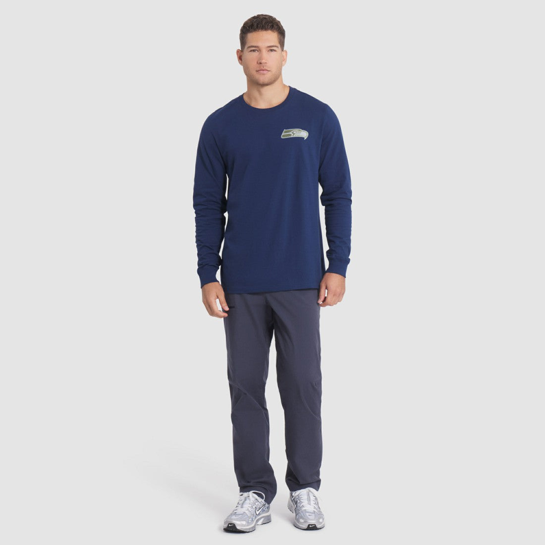 Seattle Seahawks 2025 Rivalries Collection Essential Long Sleeve T-Shirt College Navy