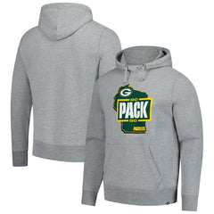Green Bay Packers '47 Regional Headline Pullover Hoodie Gray