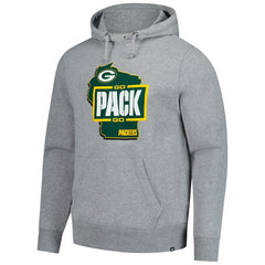 Green Bay Packers '47 Regional Headline Pullover Hoodie Gray