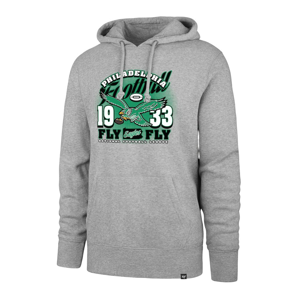 Philadelphia Eagles '47 Regional Headline Pullover Hoodie Gray