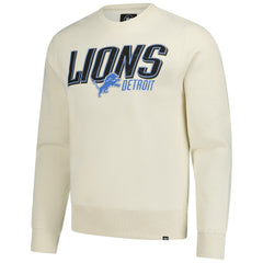Detroit Lions '47 Locked In Headline Pullover Sweatshirt Cream
