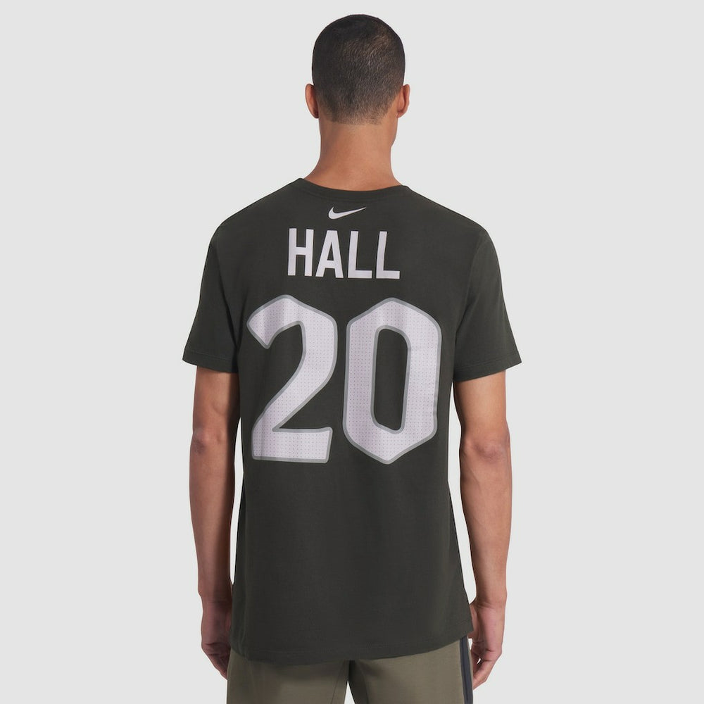 Breece Hall New York Jets 2025 Rivalries Collection Player Name & Number T-Shirt Gotham Green