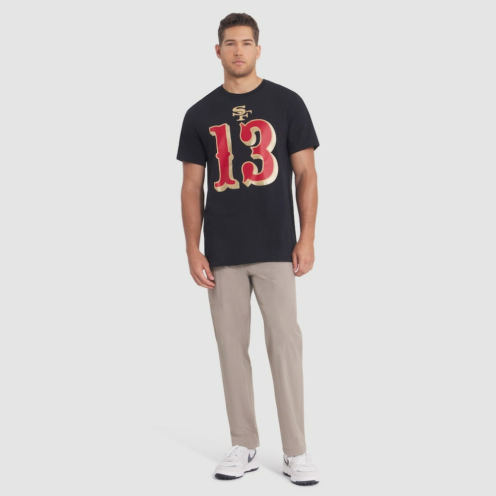 Brock Purdy San Francisco 49ers 2025 Rivalries Collection Player Name & Number T-Shirt Black
