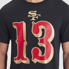 Brock Purdy San Francisco 49ers 2025 Rivalries Collection Player Name & Number T-Shirt Black