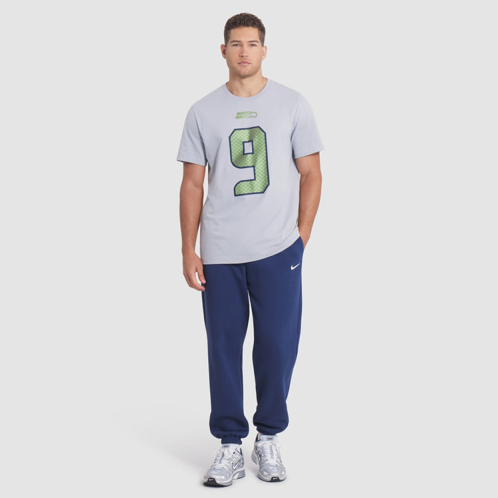Kenneth Walker III Seattle Seahawks 2025 Rivalries Collection Player Name & Number T-Shirt Wolf Gray