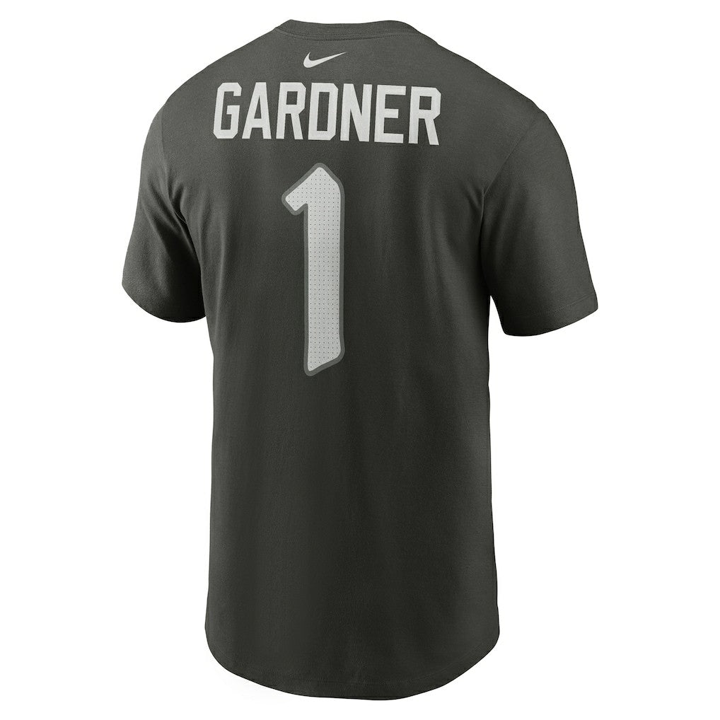 Ahmad Sauce Gardner New York Jets 2025 Rivalries Collection Player Name & Number T-Shirt Gotham Green